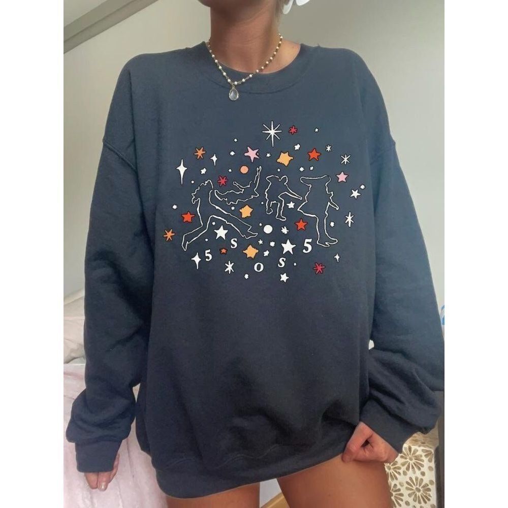 5 Seconds Of Summer Concert Tour Graphic Music Fan Style Sweatshirt